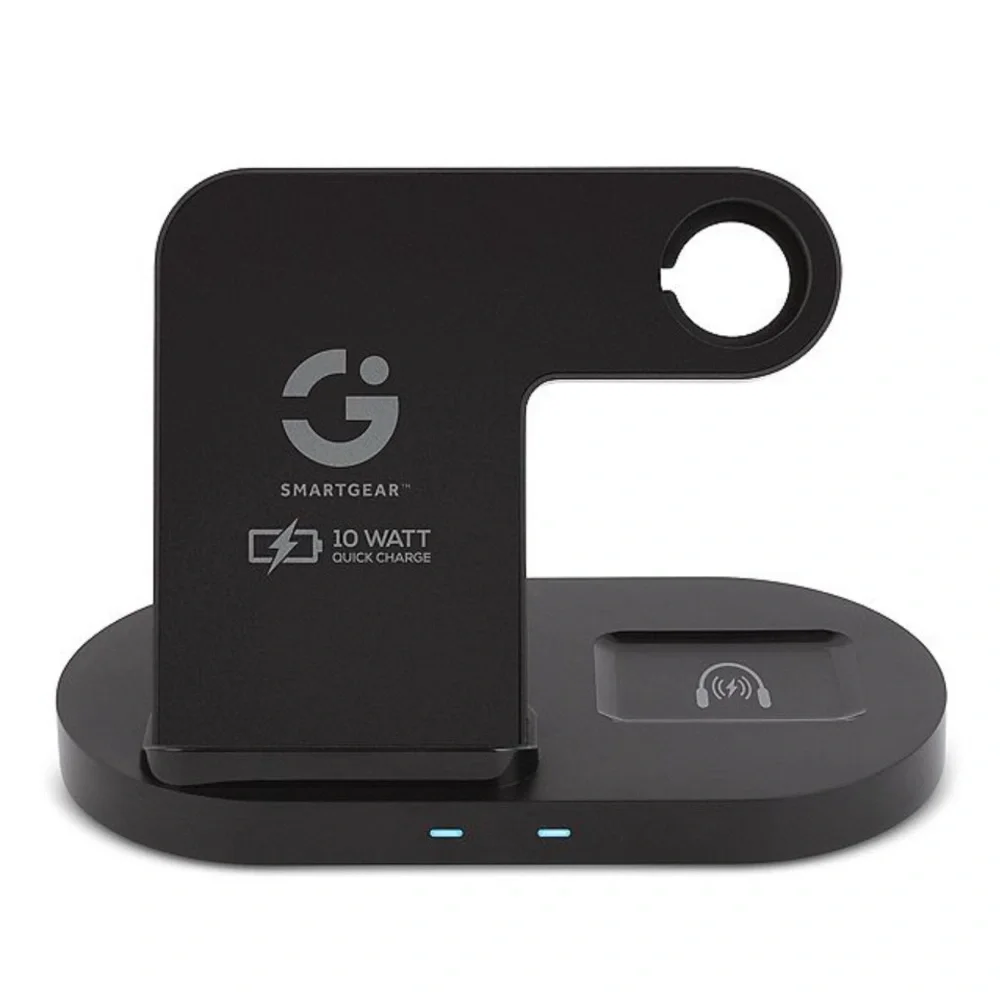 🔌Smart Gear 3-in-1 Wireless Charging Station🔌 phone watch earbud +🍎Watch charger